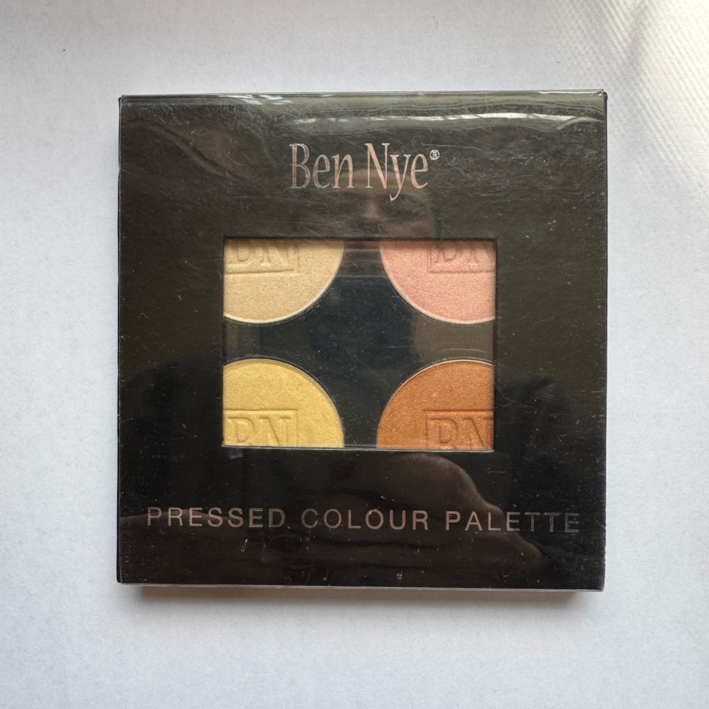 Ben Nye Pressed Colour Palette - Shimmer Compact Eye Shadow